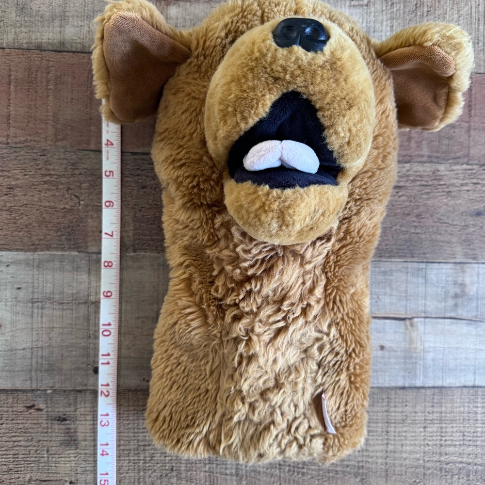 Daphne's Golden Retriever Dog Plush Hand Puppet - Picture 8 of 8